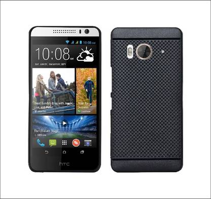 CASE CREATION Back Cover for HTC One Me Dual Sim Ultra Thin Perfect Fitting Dotted Premium Imported High quality 0.3mm Crystal Matte Finish Totu Silicone Transparent Flexible Soft Black Border Corner protection with TPU Slim Back Case Back Cover