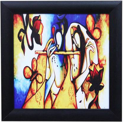 Craft Junction Matt Textured UV Canvas 9.5 inch x 9.5 inch Painting