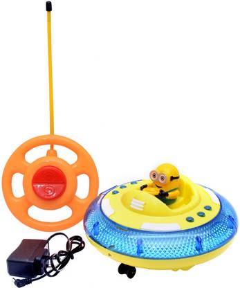 Tingoking UFO Flying Soucer Yellow Remote Control
