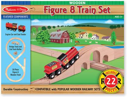 MELISSA & DOUG Figure 8 Train Set