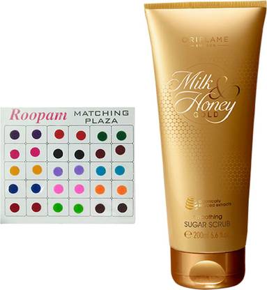 Oriflame Sweden Bindi with Milk & Honey Gold Smoothing Sugar Scrub-new