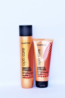 MATRIX Opticare Smooth Straight Combo of Smoothing Shampoo & Conditioner (546 ML)