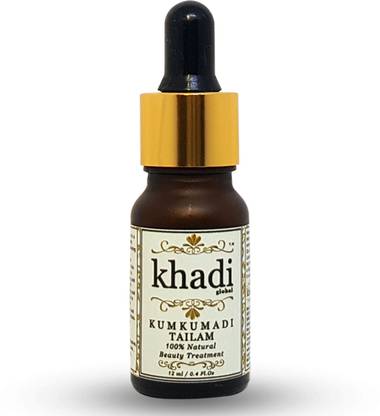 Khadi Global Kumkumadi Tailam 100% Natural Beauty Treatment For Dark Spot, Acne, Anti Wrinkle, Anti Ageing 12 ML.