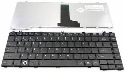 SellZone Laptop Keyboard Compatible For TOSHIBA SATELLITE C600 C640 C645 C645D L640 SERIES US Internal Standard Laptop Keyboard Compatible with Desktop, Laptop, Mac