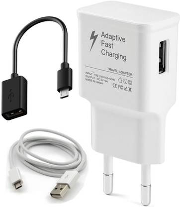 FineArts Wall Charger Accessory Combo for Micro Usb, Samsung, Oppo, Vivo, Motorola, Redmi, Xiaomi