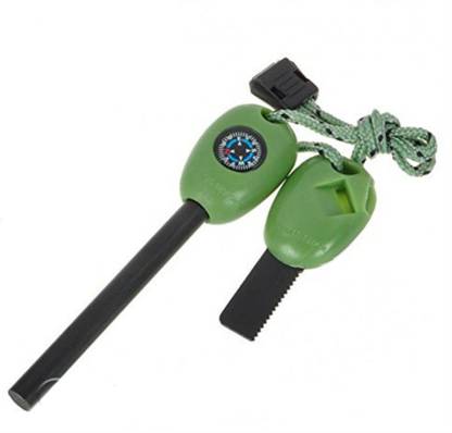 Shrih 5 in 1 Multi Function Camping & Hiking Survival Tool Kit