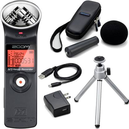 ZOOM H1 with APH-1 Accessory Pack 2 Tracks Digital Multi-track Recorder