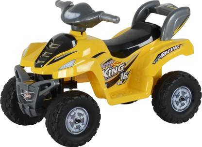 Toyhouse Desert King Small ATV Bike 6V Rechargeable Bike Battery Operated Ride On