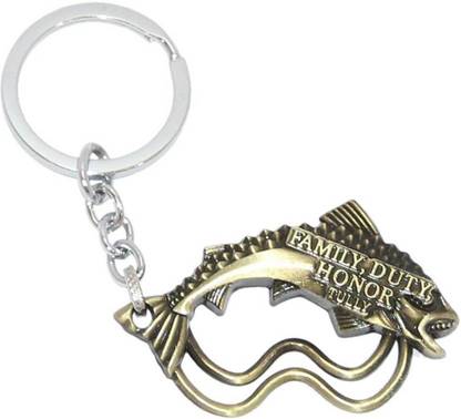 NeoTask Premium Game Of Thrones Family, Duty, Honor Tully Metal Key Chain