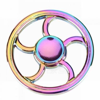 GOR Mac Wheel Rainbow Alloy Fidget Spinner