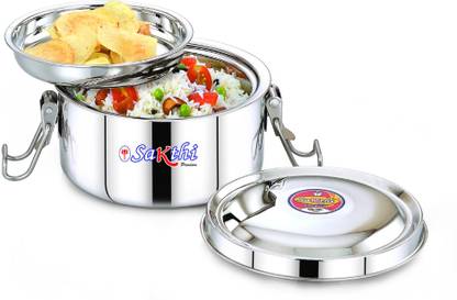sakthi Stainless Steel hot pack 400ml Serve Casserole
