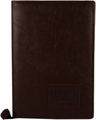 kittu faux leather Executive Document Bag brown fs set of 1