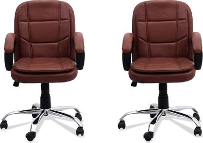 DZYN FURNITURES Leatherette Office Executive Chair