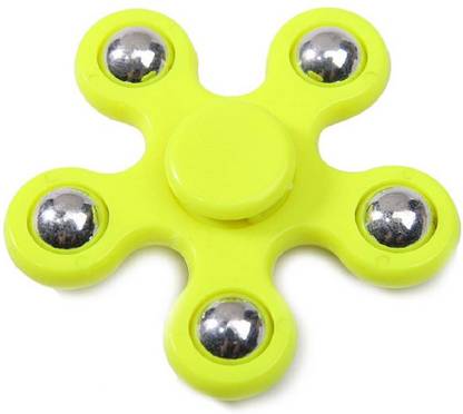 Lurap STAR LIGHT GREEN COLOR PLASTIC FIDGET SPINNER