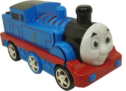 HALO NATION Thomas Train Transformer Light and Sound with Automatic Convertion to Robot and back to Engine