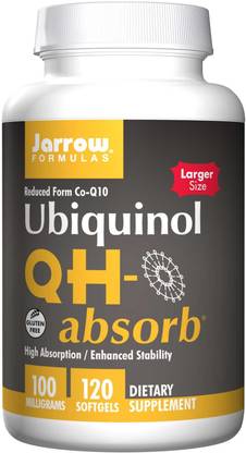 Jarrow Formulas Ubiquinol QH-absorb 100 mg - 120 Softgels