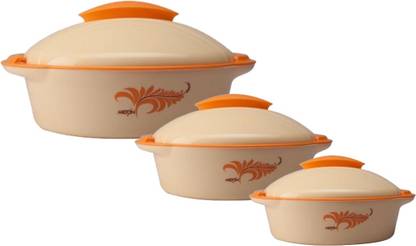 MILTON CRISP DLX SET Pack of 3 Thermoware Casserole Set