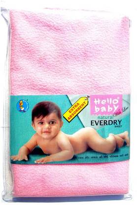 Hello Baby Fleece Baby Bed Protecting Mat