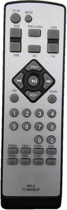 LipiWorld 5850 SUF Home Theater System Compatible For  Home Theater INTEX Remote Controller