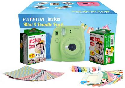 FUJIFILM Instax Camera Mini�9�Bundle�Pack Instant Camera