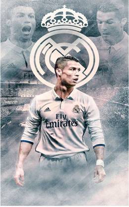 Cristiano Ronaldo Poster for room Paper Print