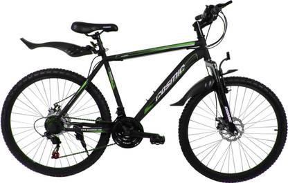 COSMIC COLORADO 21 SPEED MTB BICYCLE BLACK/GREEN-SPECIAL EDITION 26 T (inch) Mountain/Hardtail Cycle