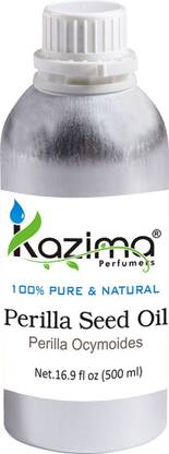 Kazima Perilla Seed Cold Pressed Carrier Oil (500ML) 100% Pure Natural & Undiluted For Skin care & Hair treatment