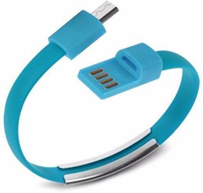 Smartcraft Micro USB Cable 2 A 0.1 m Android hand loop - Blue