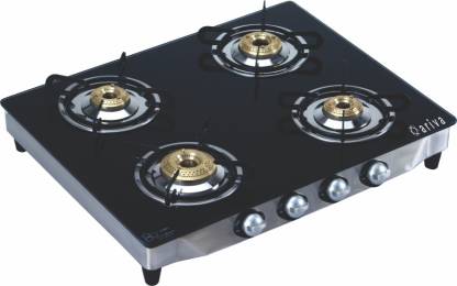 Ariva Glass, Stainless Steel Manual Gas Stove
