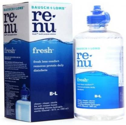 BAUSCH & LOMB Bausch & Lomb Renu Fresh Multi Purpose Lens Solution (355 ml) Multi-purpose solution