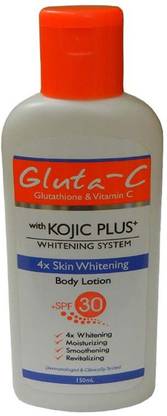 Gluta-C 4 X Skin Whitening Body Lotion With SPF 30 And Glutathione