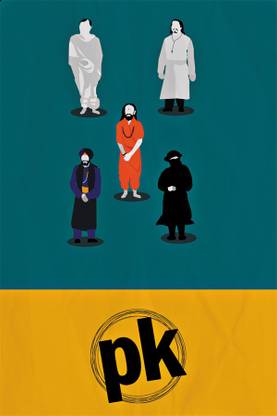 P K poster Poster Paper Print