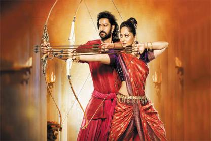 Bahubali-2 poster4 Paper Print