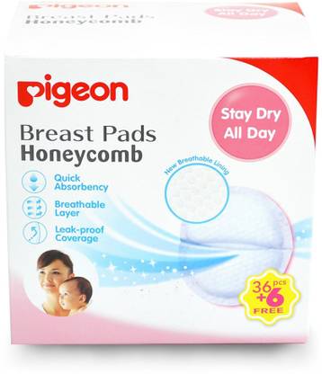 Pigeon BREAST PADS 36+6 PCS/BOX (HONEY COMB)