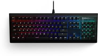 steelseries APEX M750 Wired USB Standard Desktop Keyboard Compatible with Desktop, Laptop, Mac