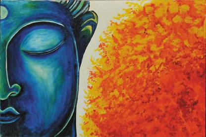 peace and harmony paintings Poster Paper Print