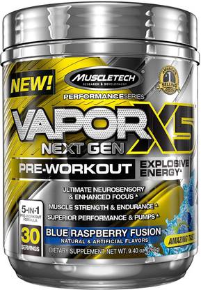 Muscletech VaporX5 (Blue Raspberry Fusion) Creatine