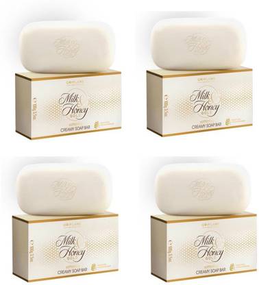 Oriflame Milk & honey Soap(pack of 4)