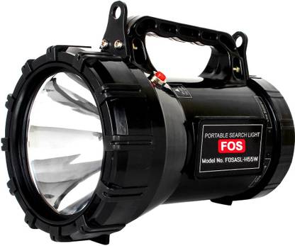 FOS Army Search Light (Range 1 Km.), 55W Halogen Torch