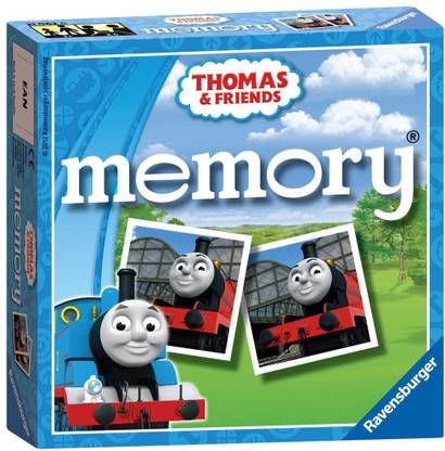 RAVENSBURGER Thomas and Friends Thomas the Train Memory Game Strategy & War Board Game