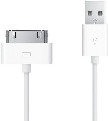 TUQUEK Lightning Cable 2.4 A 1 m Original USB Sync Data Charging Charger Cable (1. Meter) Cord for Apple iPhone 4 4S 4G 4th IPOD (1 Year Warranty )