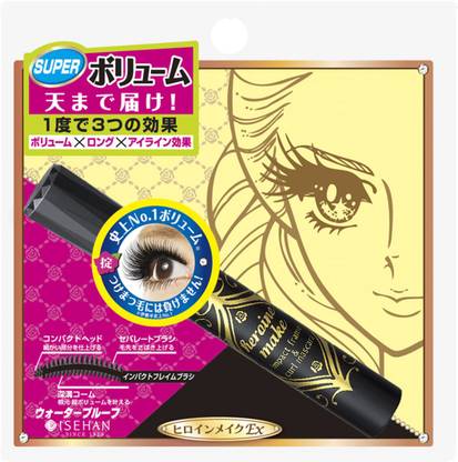 isehan Heroine Make Impact Frame & Curl Mascara black 7.5 g
