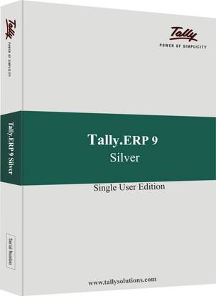 Tally Tally ERP9 Silver GST Ready- Single User Accounting Software