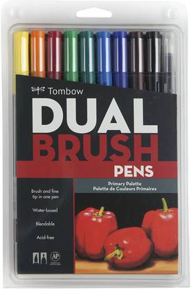 Tombow Dual Brush Pen Calligraphy