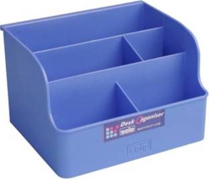 Solo 5 Compartments Plastic Desk Organizer