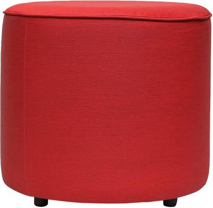 Siwa Style Leatherette Cocktail Ottoman