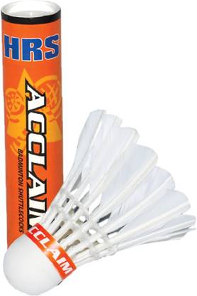 HRS ACCLAIM Feather Shuttle  - White