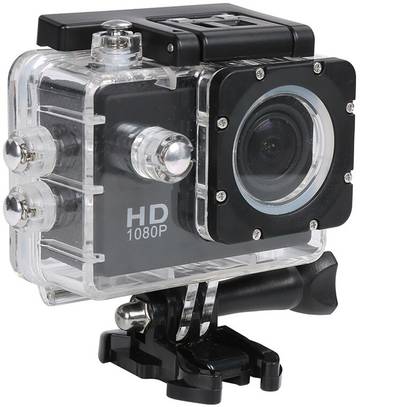 Flipfit POWERSHOT 1080P GO Waterproof Digital with Accessories with LED Screen(memory card ) Sports Action Camera Pro Underwater Camera Sports and Action Camera