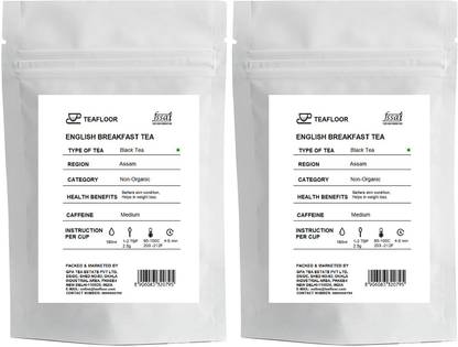 Tea Floor Buy 1 Get 1 Free English Breakfast Mixed Fruit Black Tea Vacuum Pack