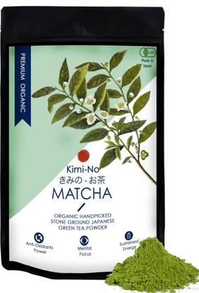 KimiNo 100% Pure Japanese Unflavoured Matcha Tea Pouch